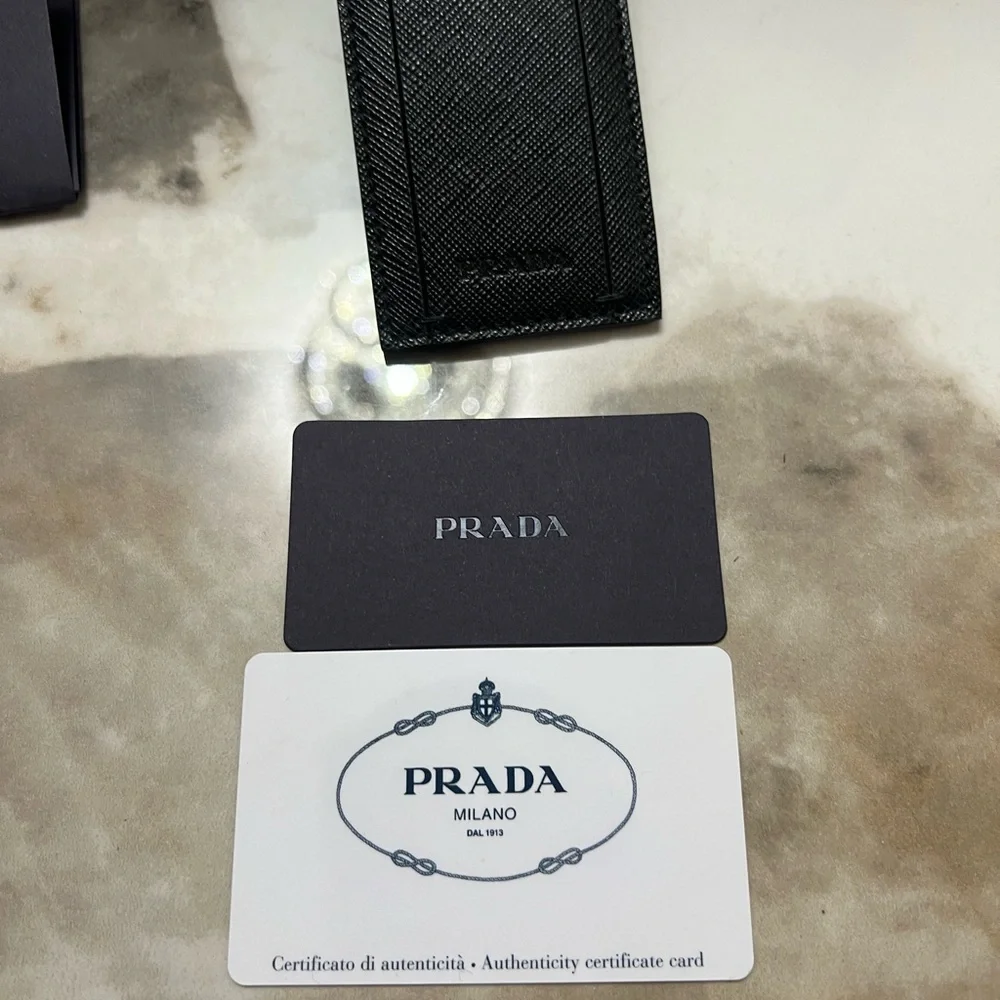 Prada Black Leather Briefcase - Picture 2 of 7
